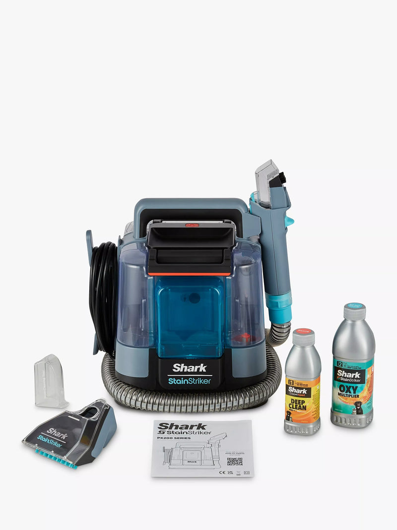 Shark StainStriker carpet cleaner Nordic Blue - British product