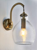 John Lewis Cartmel wall light antique finish, UK version