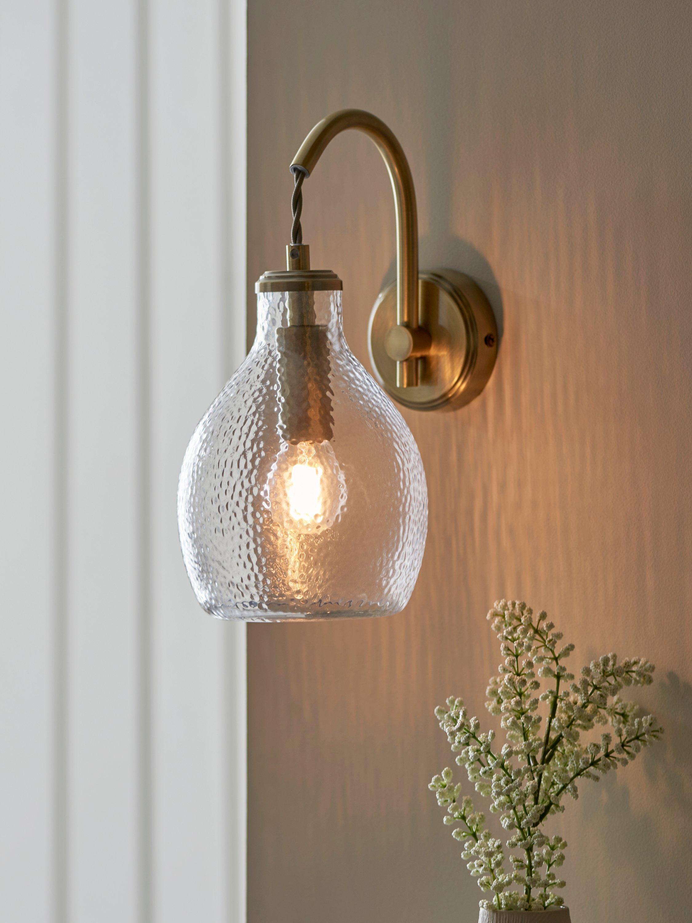 John Lewis Cartmel wall light antique finish, UK version