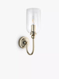John Lewis Chalice wall light warm brushed brass - British product