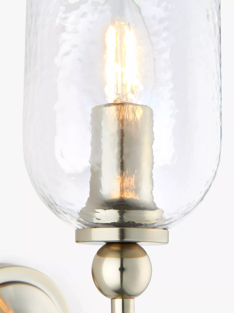 John Lewis Chalice wall light warm brushed brass - British product