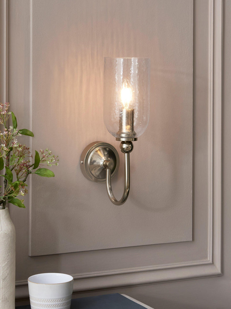 John Lewis Chalice wall light warm brushed brass - British product