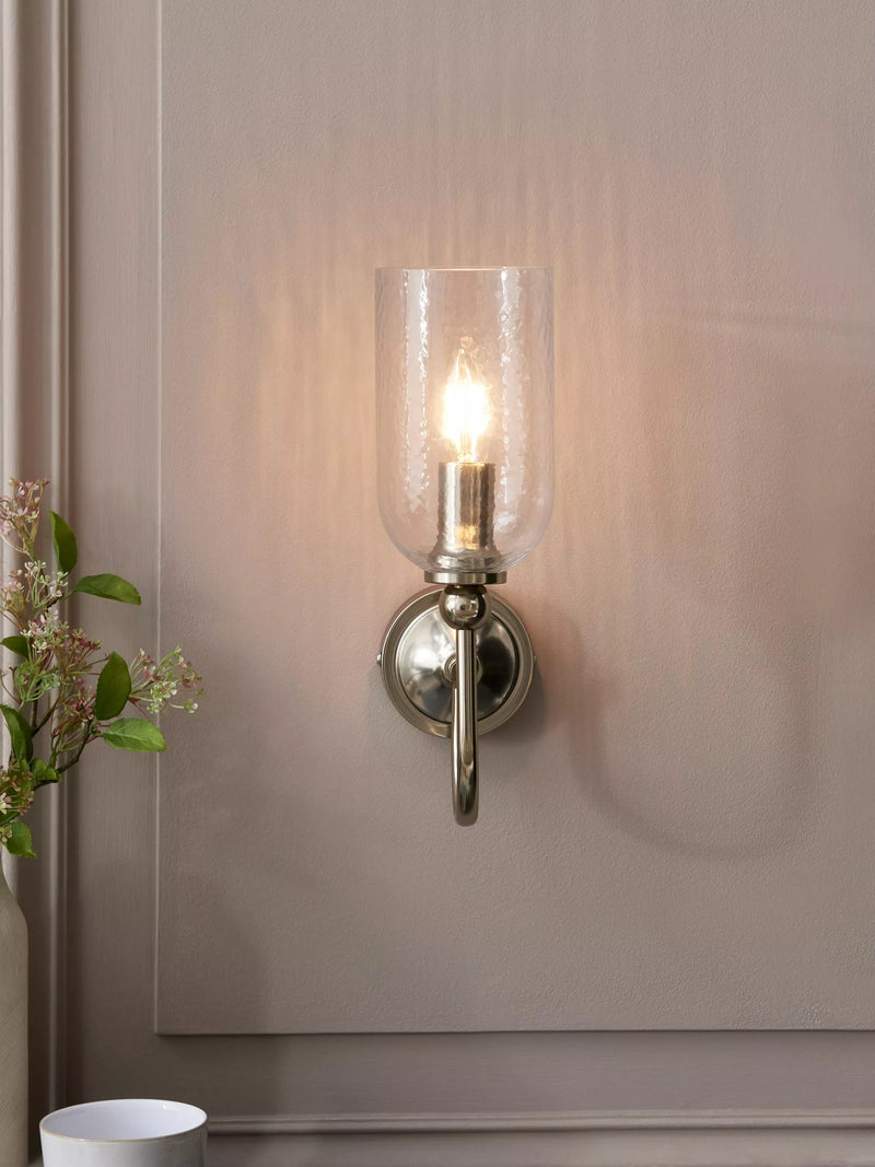 John Lewis Chalice wall light warm brushed brass - British product