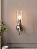 John Lewis Chalice wall light warm brushed brass - British product