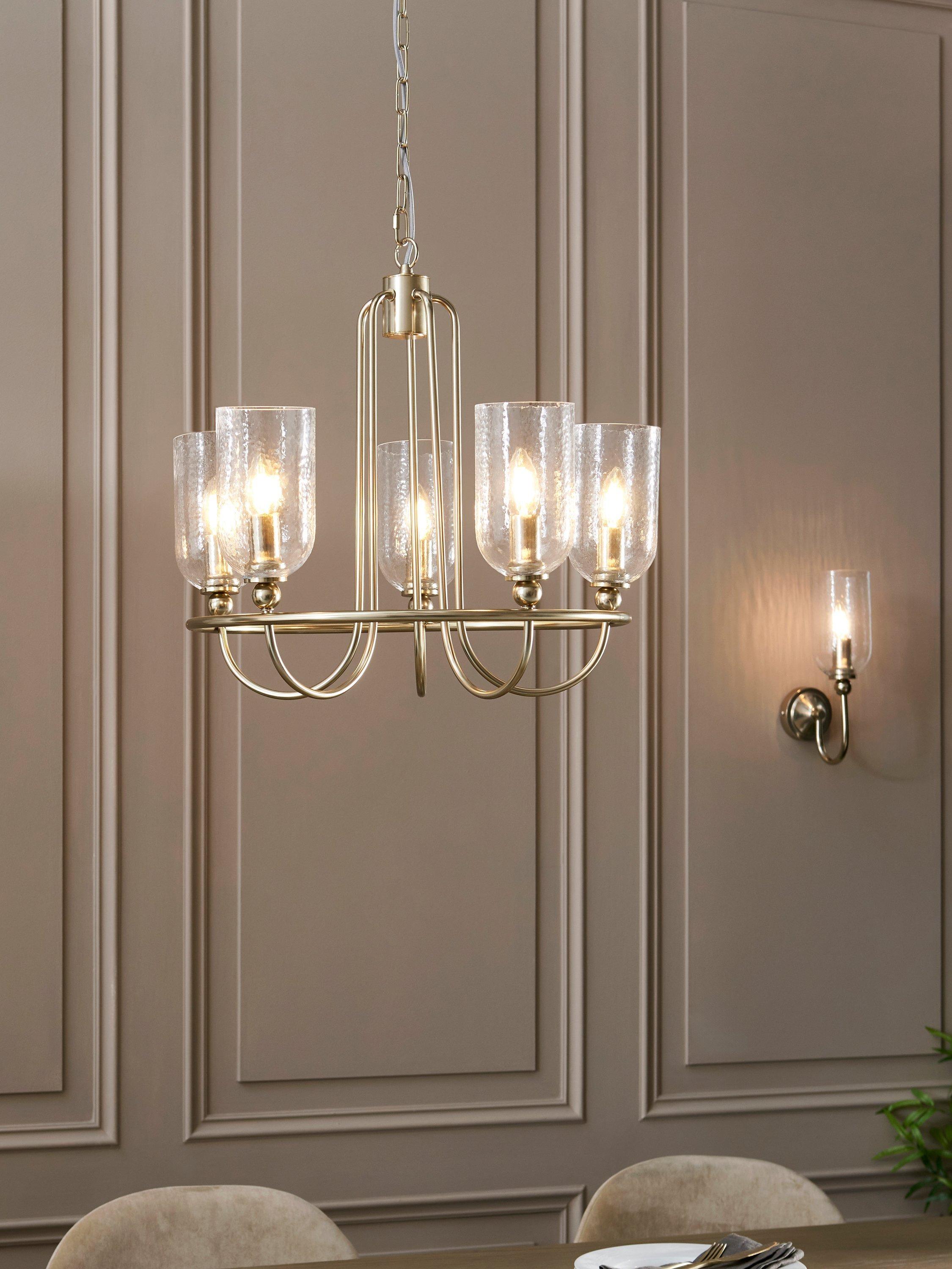 John Lewis Chalice wall light نحاس مصقول دافئ - منتج بريطاني