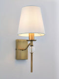 John Lewis Haverstock wall light antique brass - British product