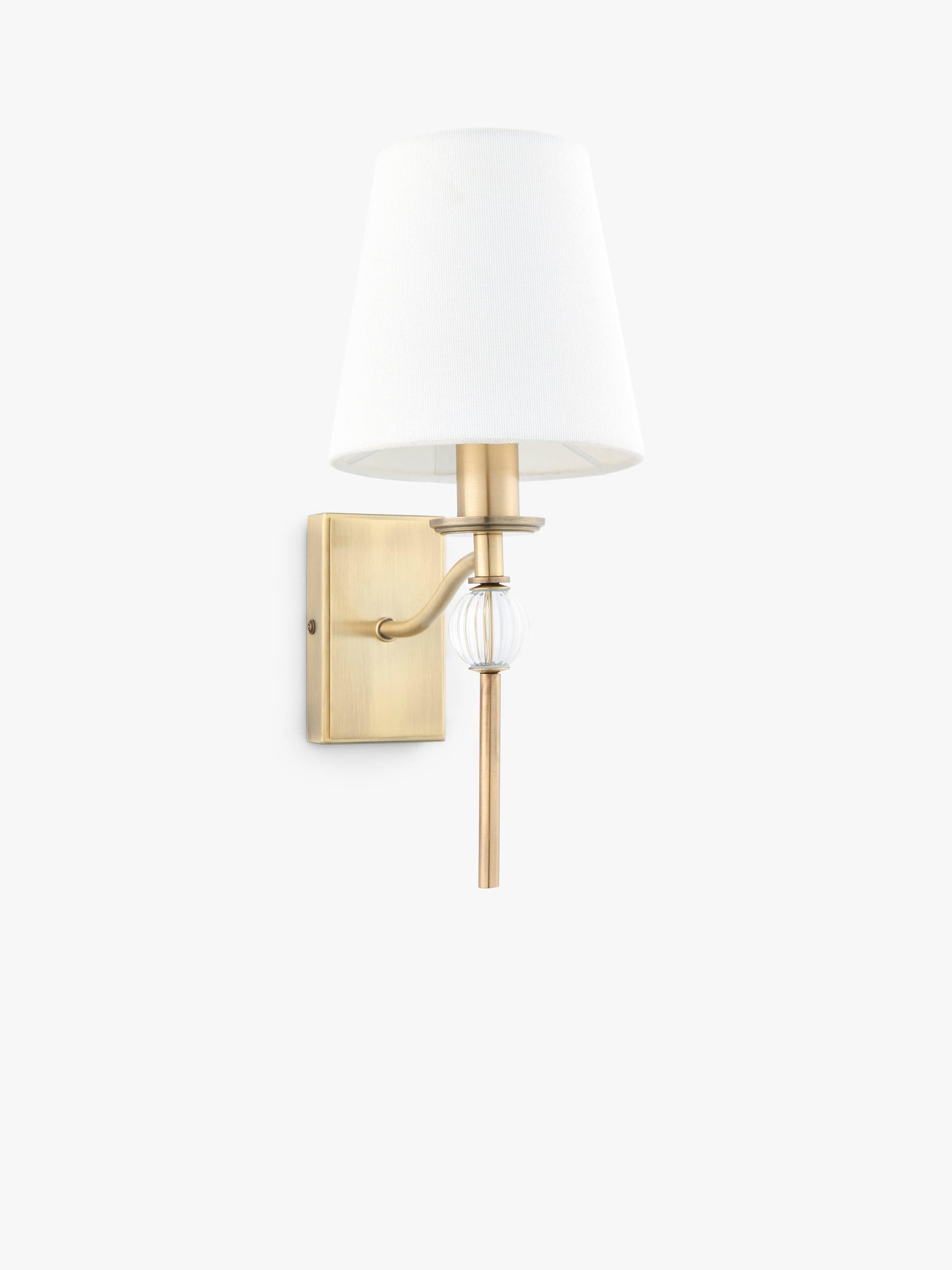 John Lewis Haverstock Wandleuchte Antik Messing - Britisches Produkt