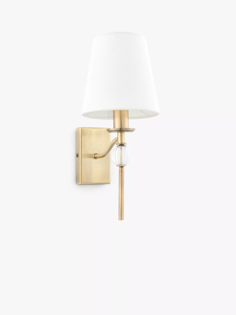 John Lewis Haverstock wall light antique brass - British product