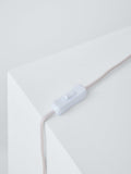 John Lewis Burano stripete keramisk bordlampe med skjerm, UK-versjon