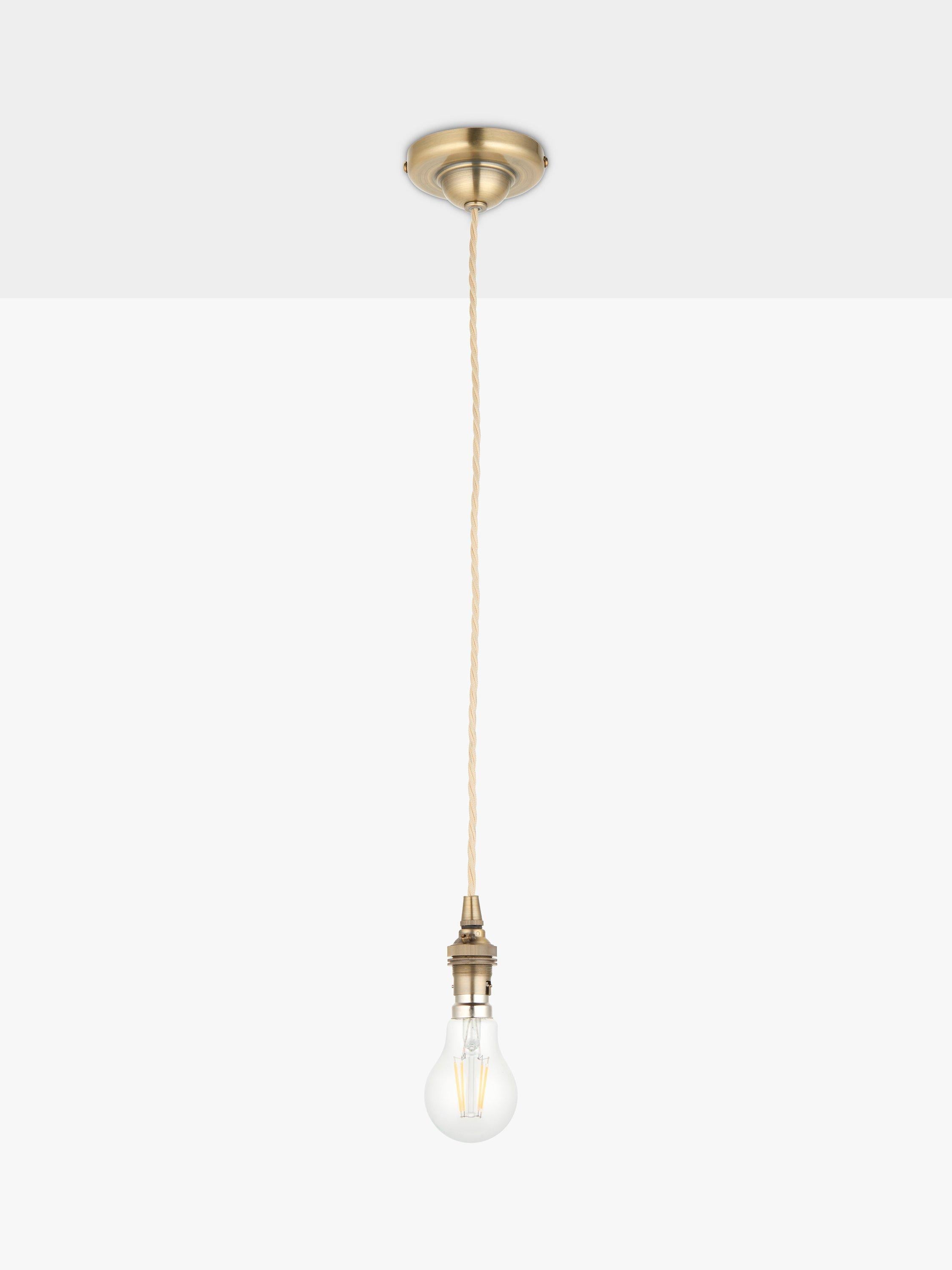 John Lewis klassisches Kabel-Set Bajonettverschluss-Fassung - britisches Produkt