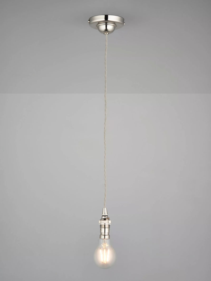 John Lewis Classic Cable Set Bayonet Cap Fitting Lighting Cable Set