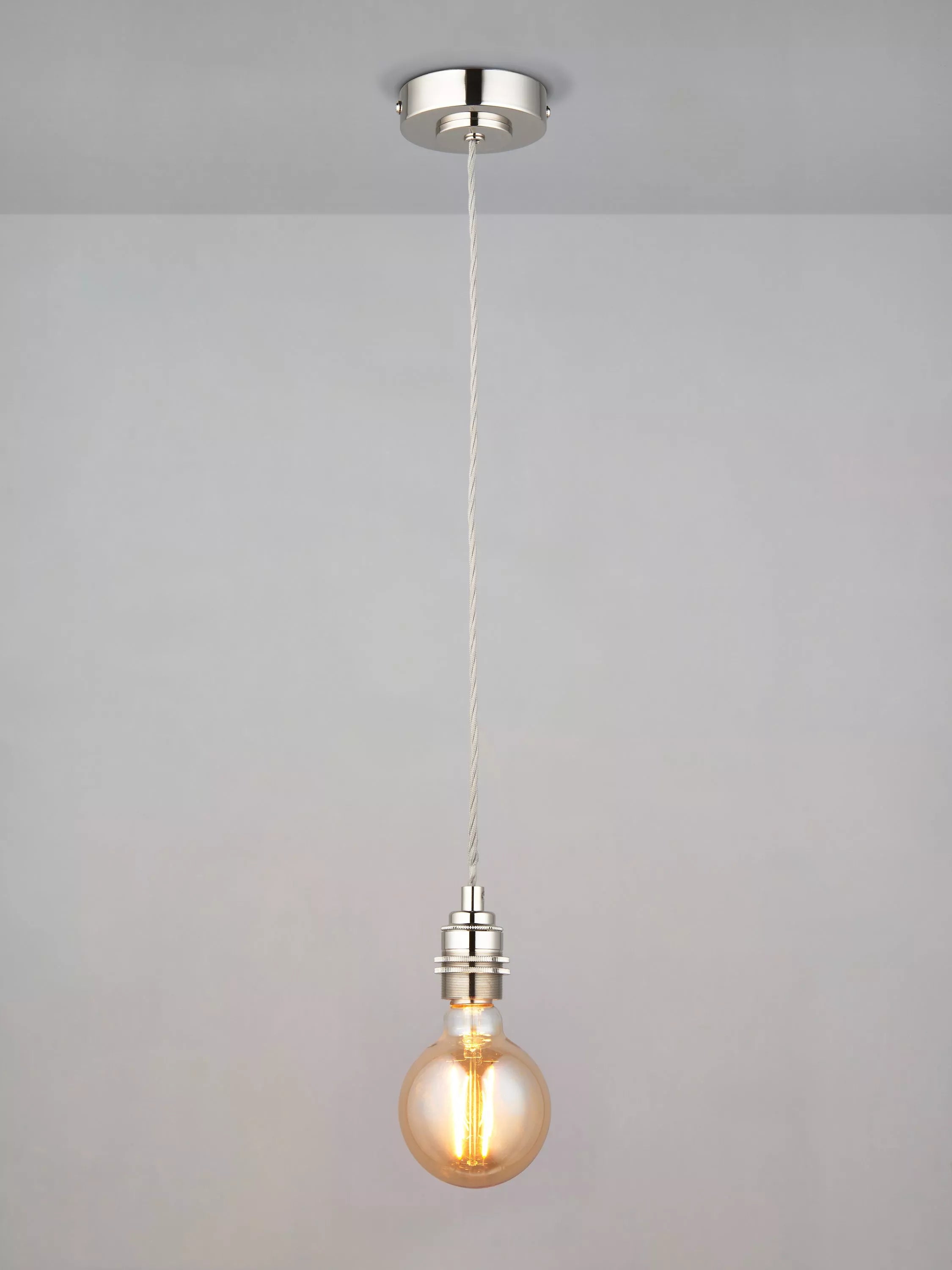 John Lewis classic cable set E27 pendant cord (British brand)