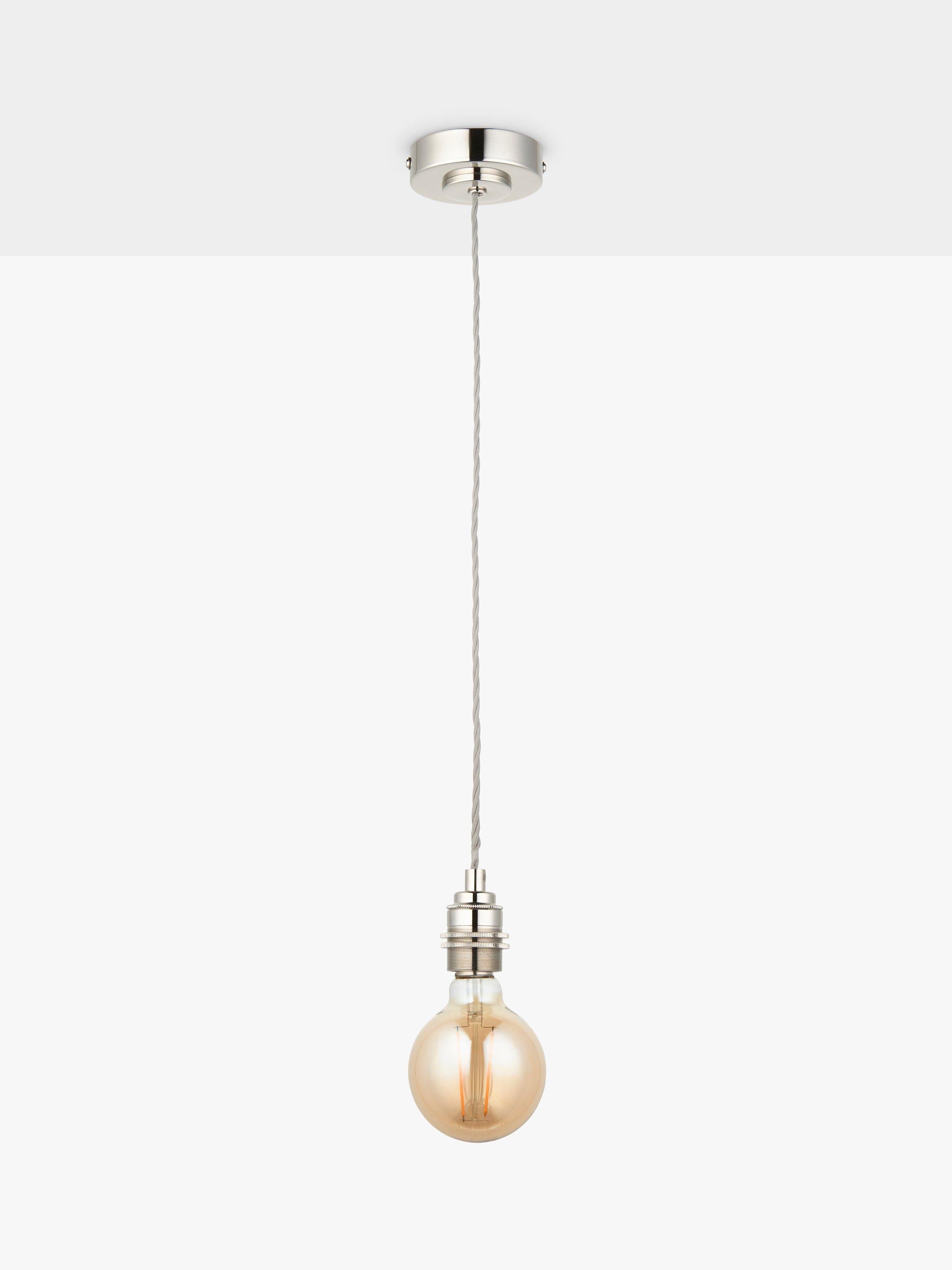 John Lewis classic cable set E27 pendant cord (British brand)