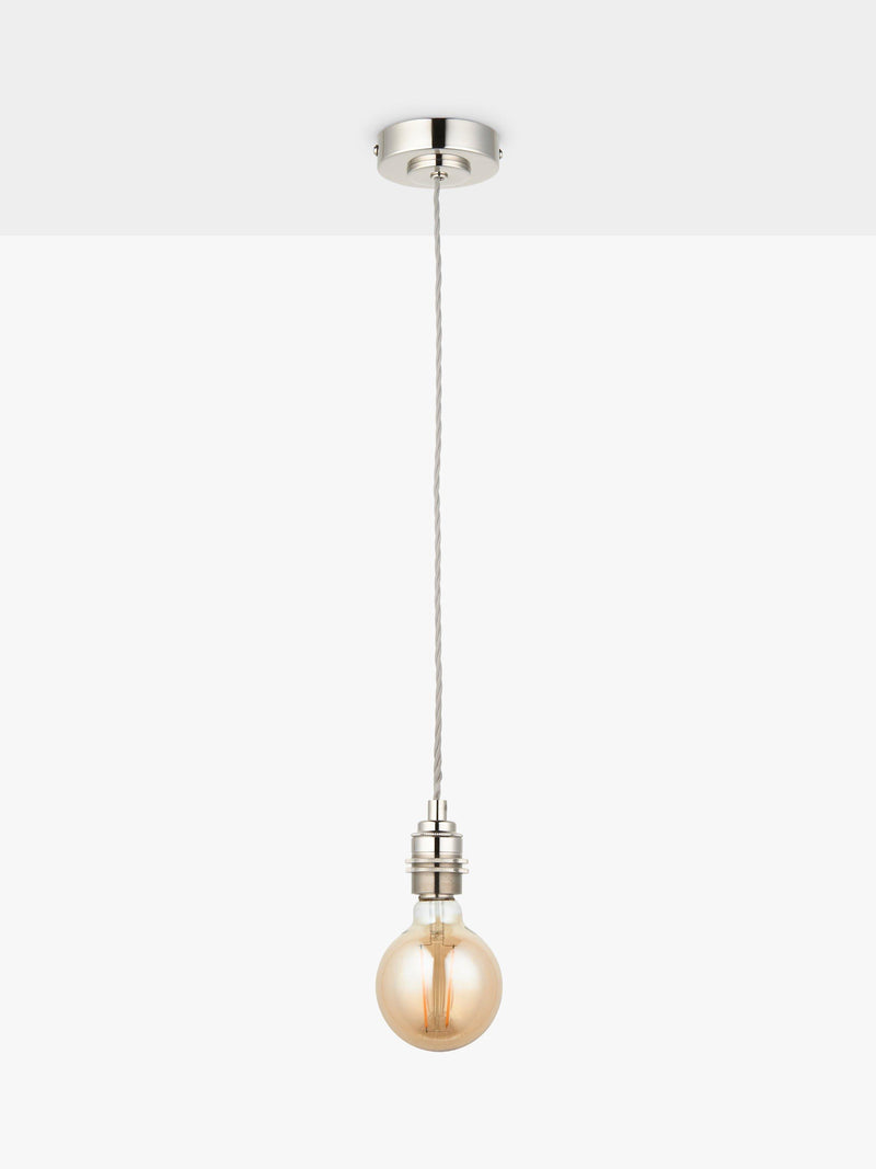 John Lewis classic cable set E27 pendant cord (British brand)