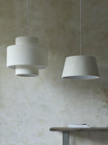 John Lewis boucle layered ceiling lampshade 45x50cm, imported from the UK