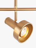 John Lewis Leighton ceiling light warm antique brass, imported from the UK