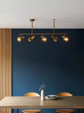 John Lewis Leighton ceiling light warm antique brass, imported from the UK