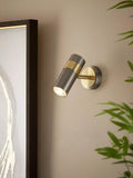 John Lewis Obi spotlight wall light matt nickel gold - British product