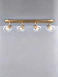 John Lewis 4 spotlight ceiling bar matte antique brass, UK version