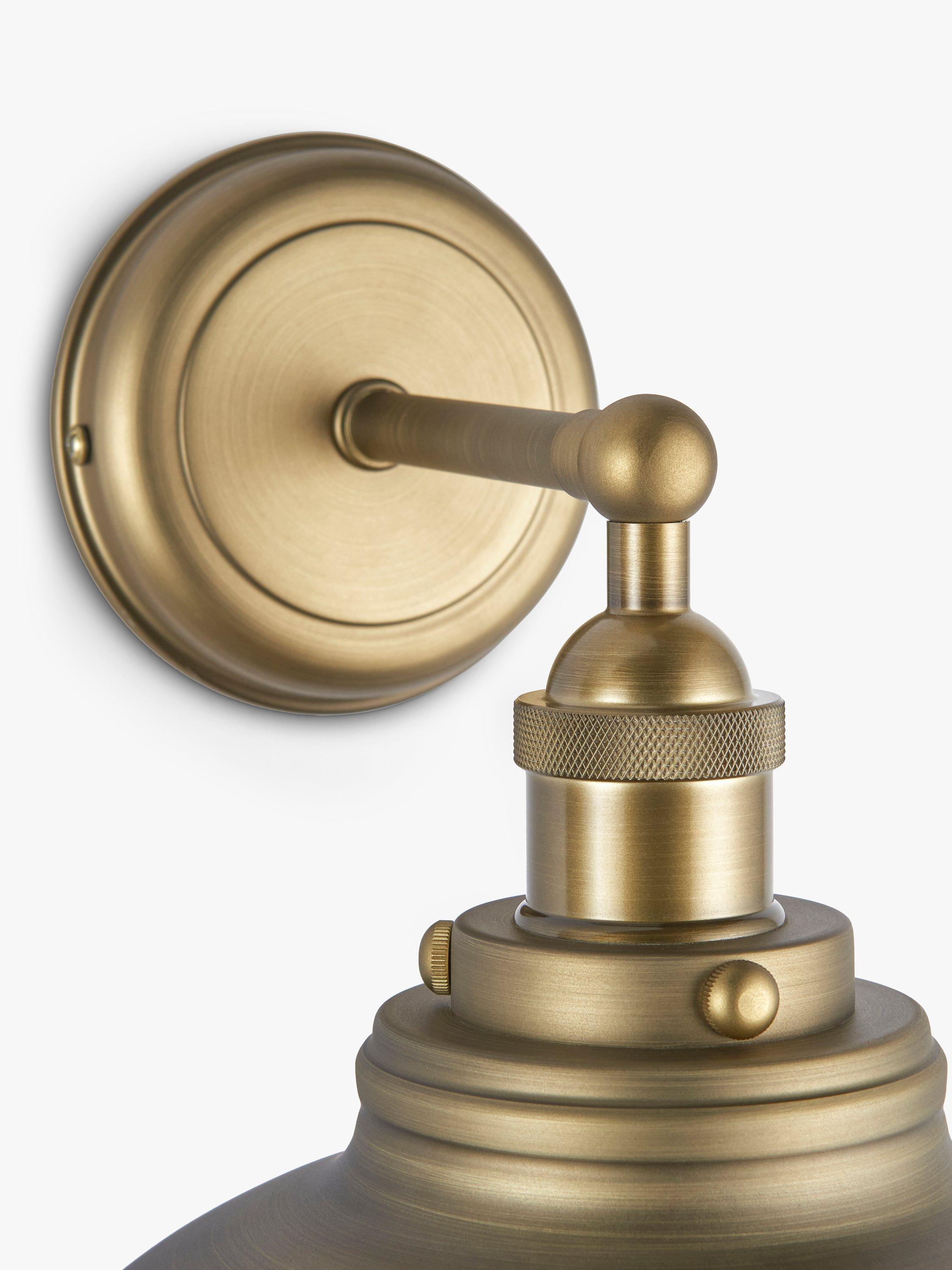 John Lewis Baldwin outdoor wall light dark antique brass (British brand)