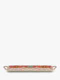 Morris & Co. large handled melamine tray with Strawberry Thief design, imported from the UK