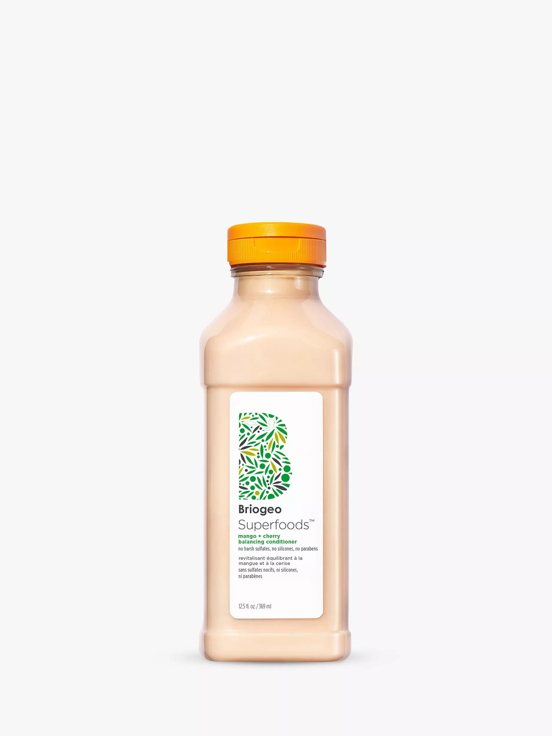 Briogeo conditioner mango cherry variant 369ml, imported from the USA