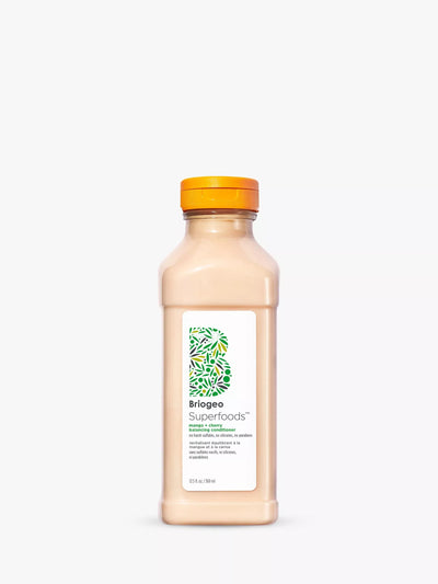 John Lewis Briogeo Mango + Cherry Balancing Conditioner Vegan Hair Care 369ml- Buy online at McGrocer