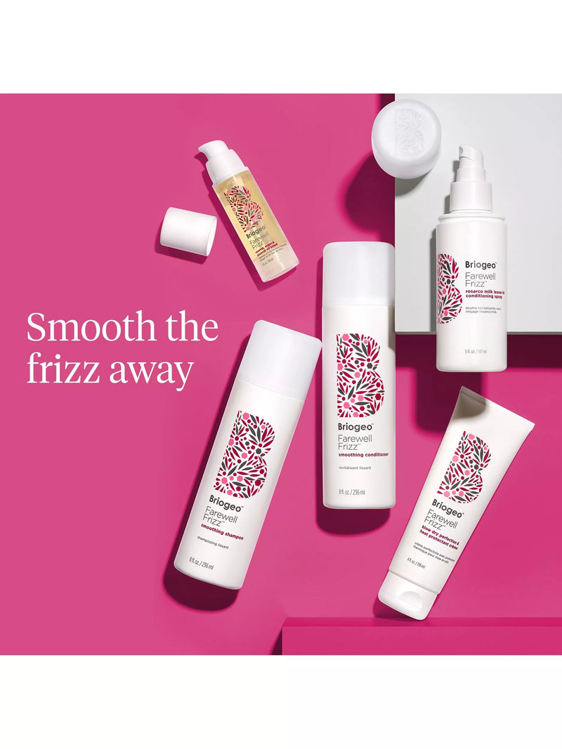 Briogeo Farewell Frizz rosehip argan coconut smoothing conditioner 236ml - British product