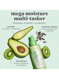 Briogeo avocado and kiwi mega moisture leave-in spray 170ml - British product
