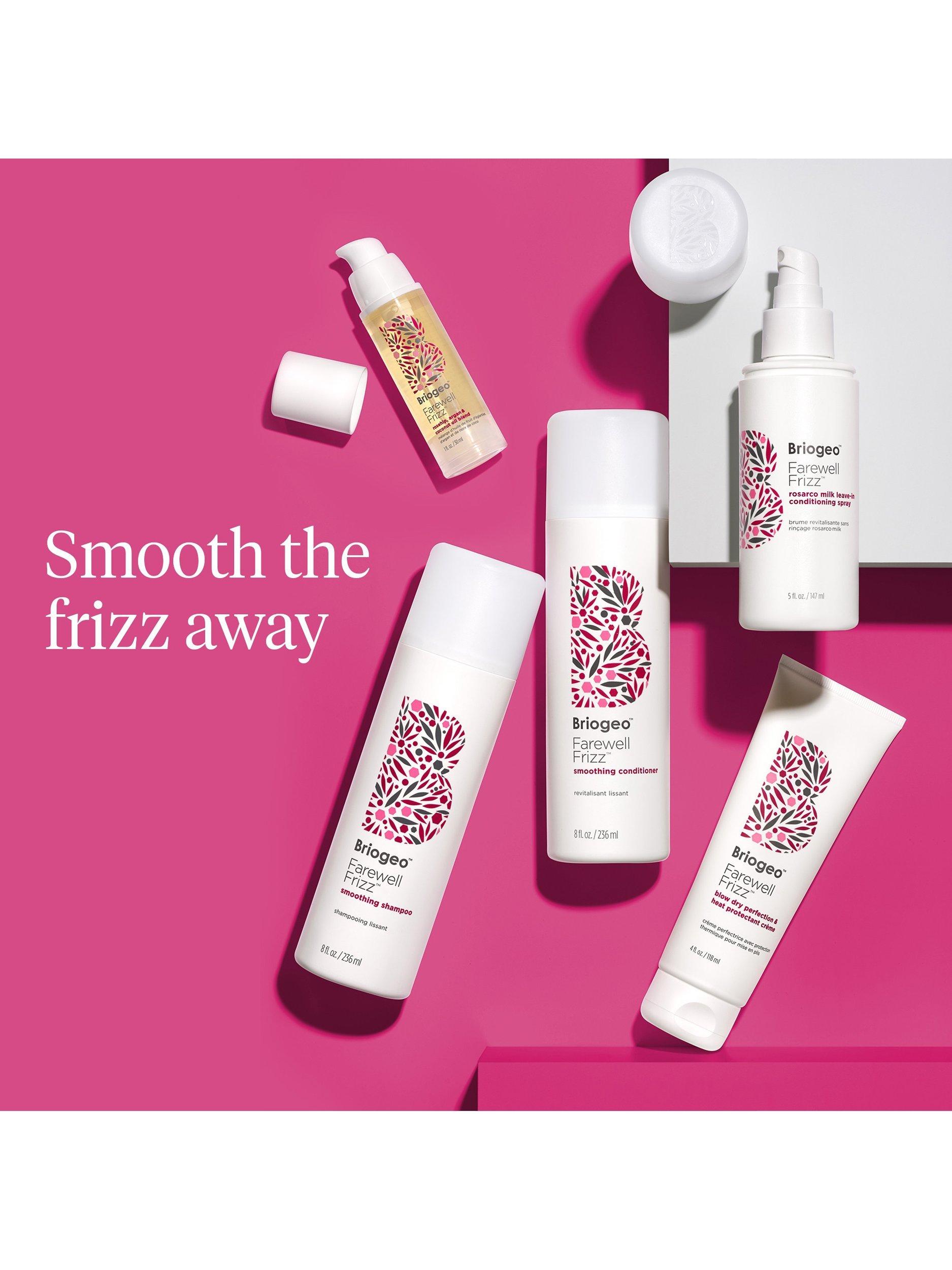 Briogeo Farewell Frizz Rosehip, Argan & Coconut Smoothing Shampoo 236ml - British product