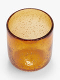 John Lewis amber bubble glass tumbler, 330ml, UK version