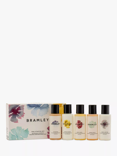 Mini startsett med naturlige kroppspleieprodukter 50ml hver