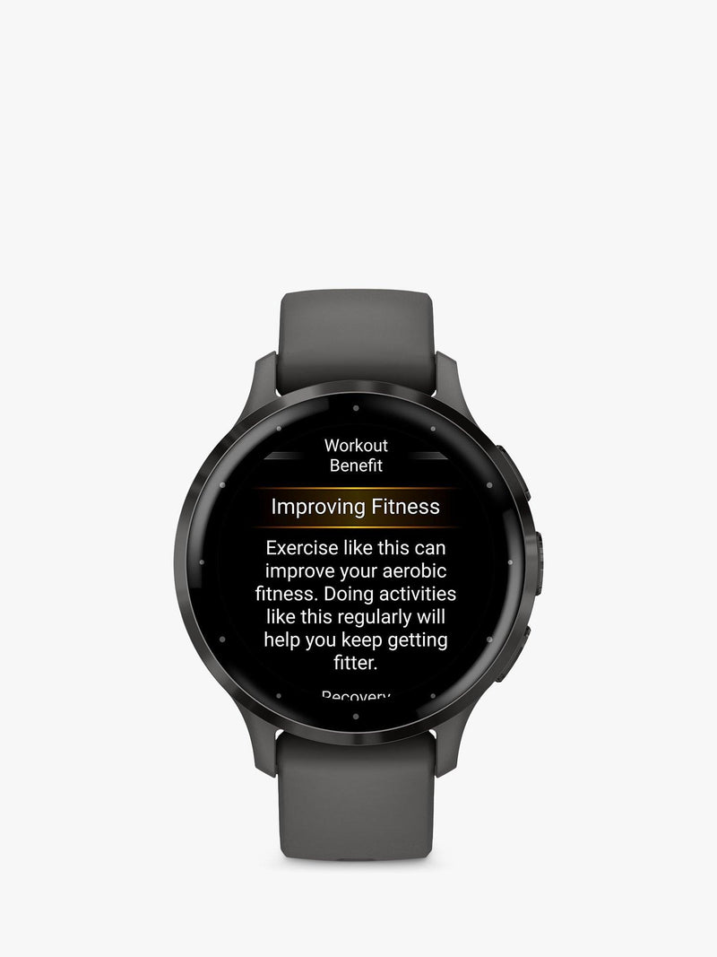 Garmin Venu 3S Smartwatch 41mm mit grauem Armband, importiert aus dem Vereinigten Königreich