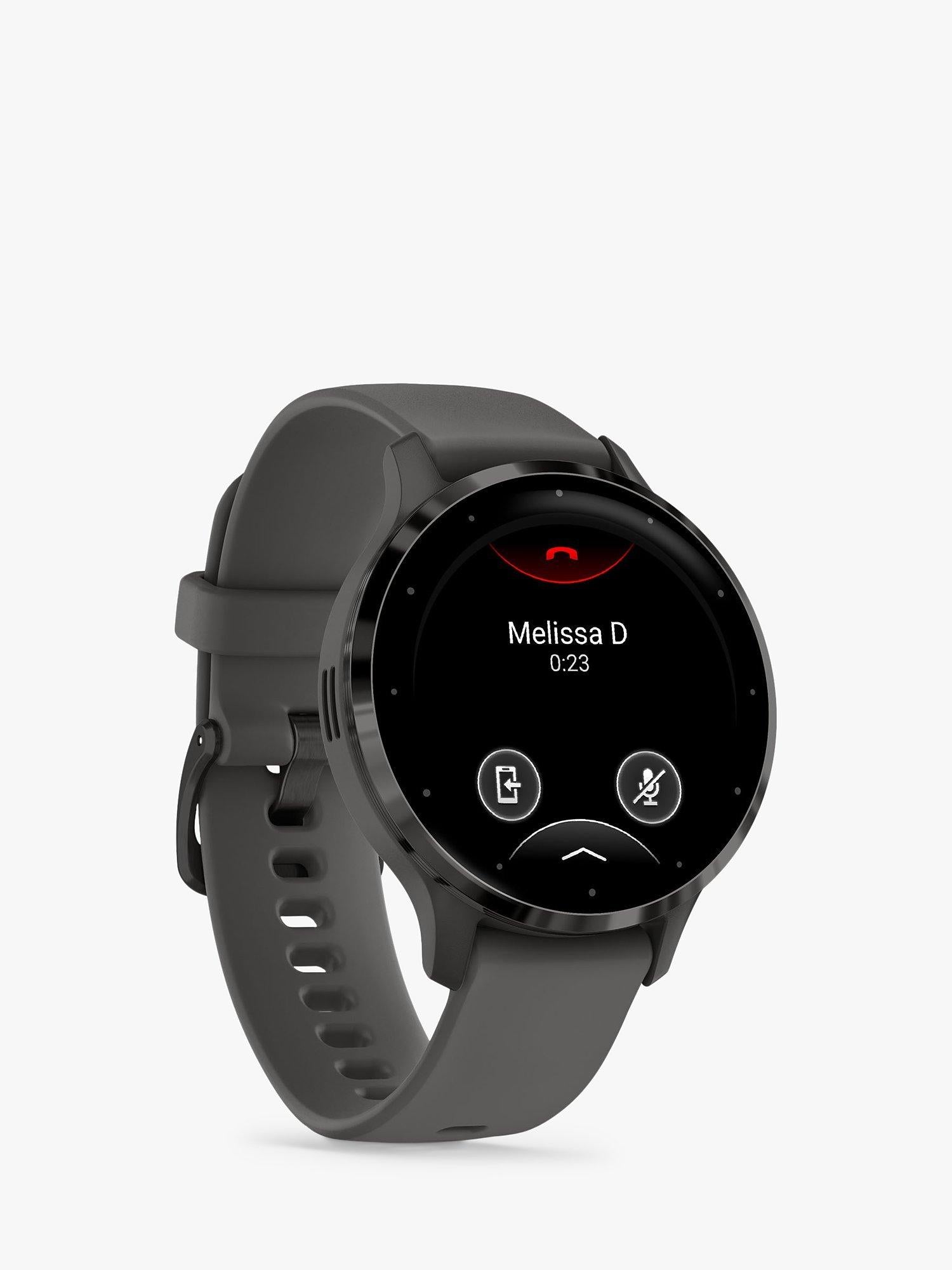 Garmin Venu 3S Smartwatch 41mm mit grauem Armband, importiert aus dem Vereinigten Königreich