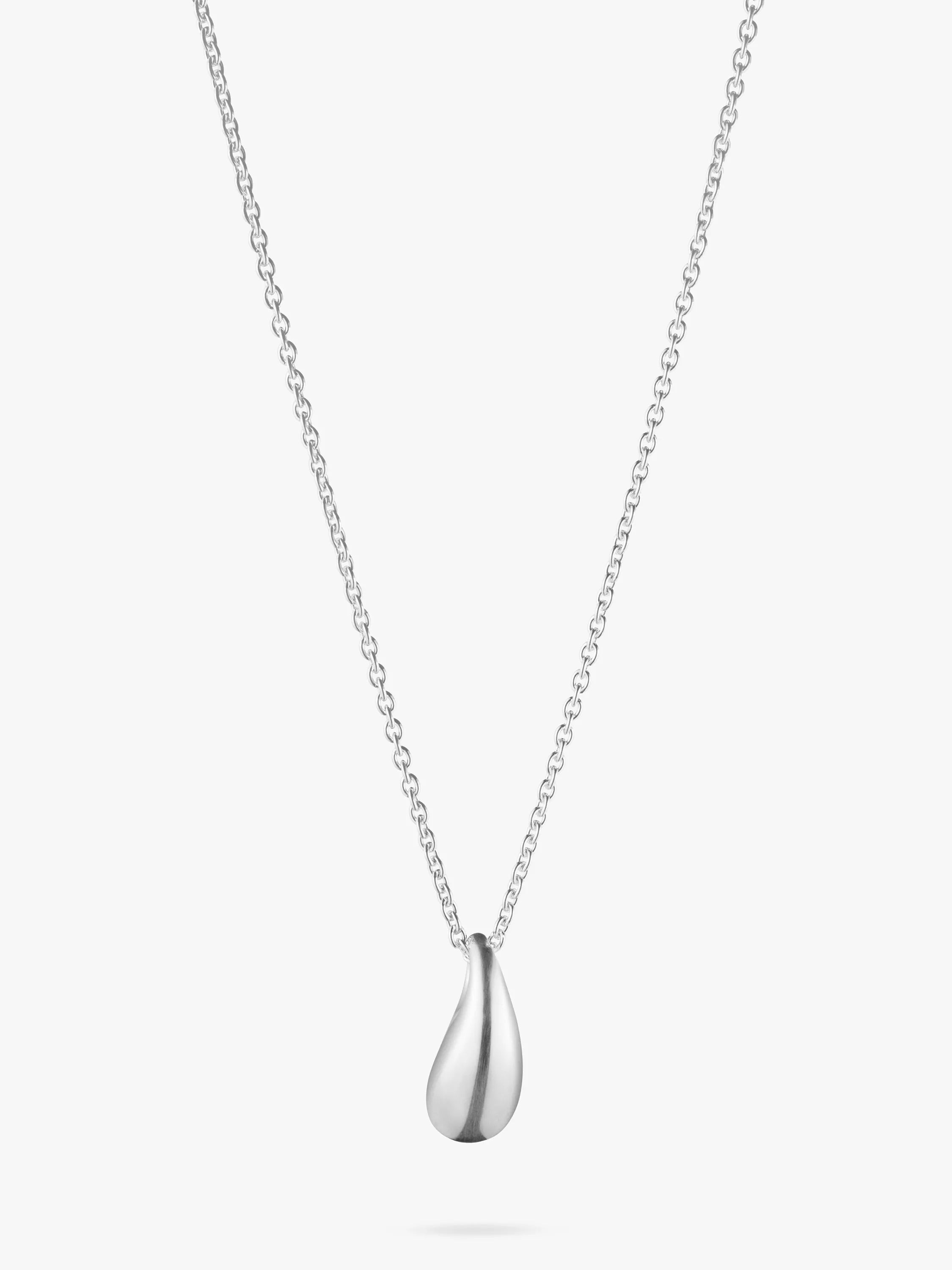 Georg Jensen Reflect pendant necklace silver 41cm - British product