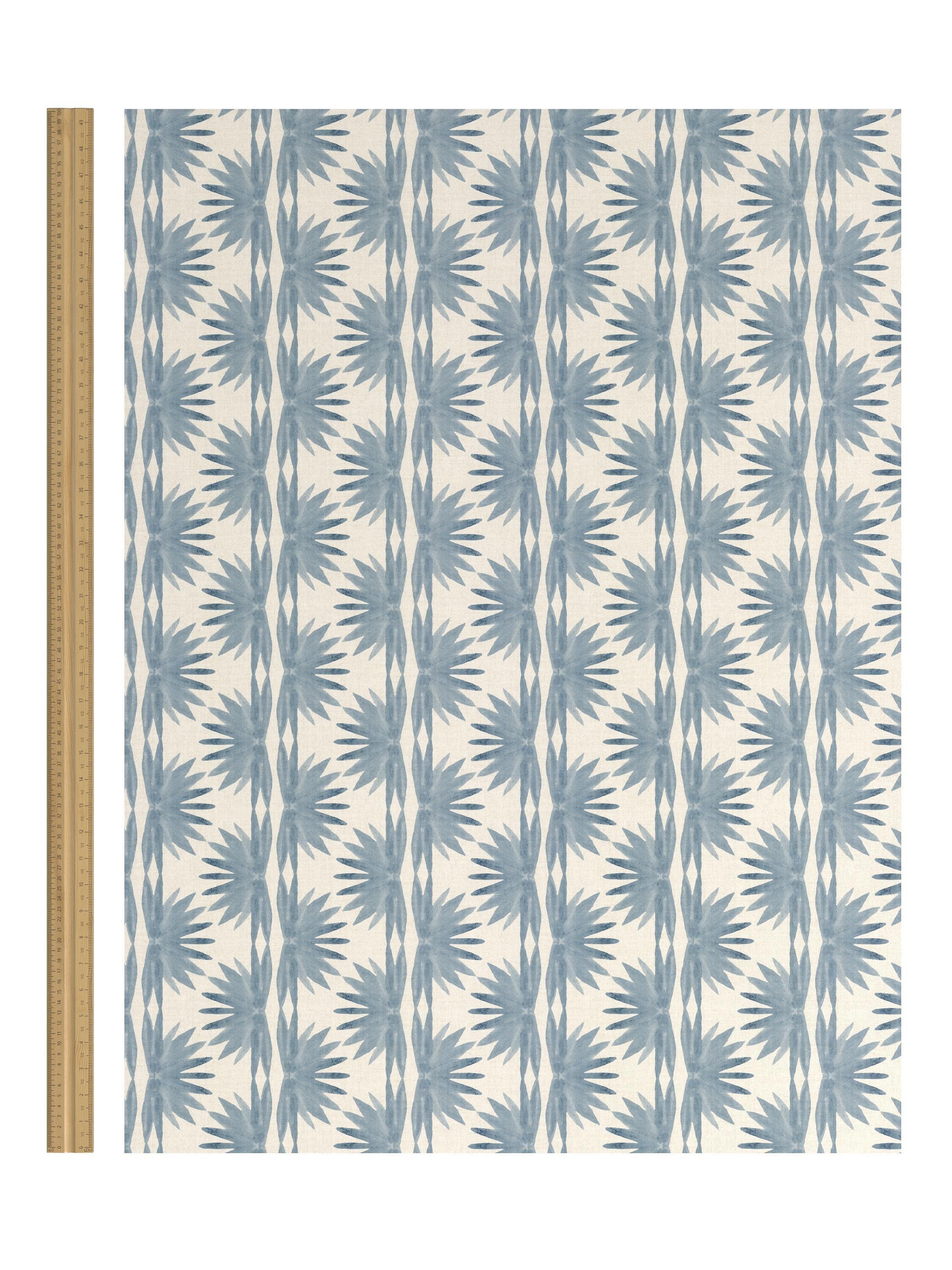John Lewis Nyra Tapete Seeblau 10m Rolle (britische Marke)