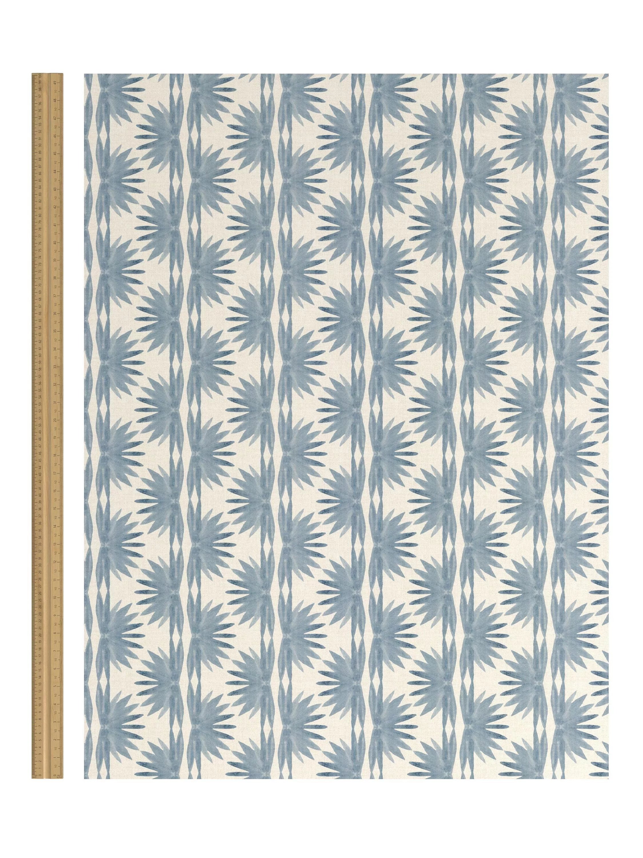 John Lewis Nyra wallpaper Lake Blue 10m roll (British brand)