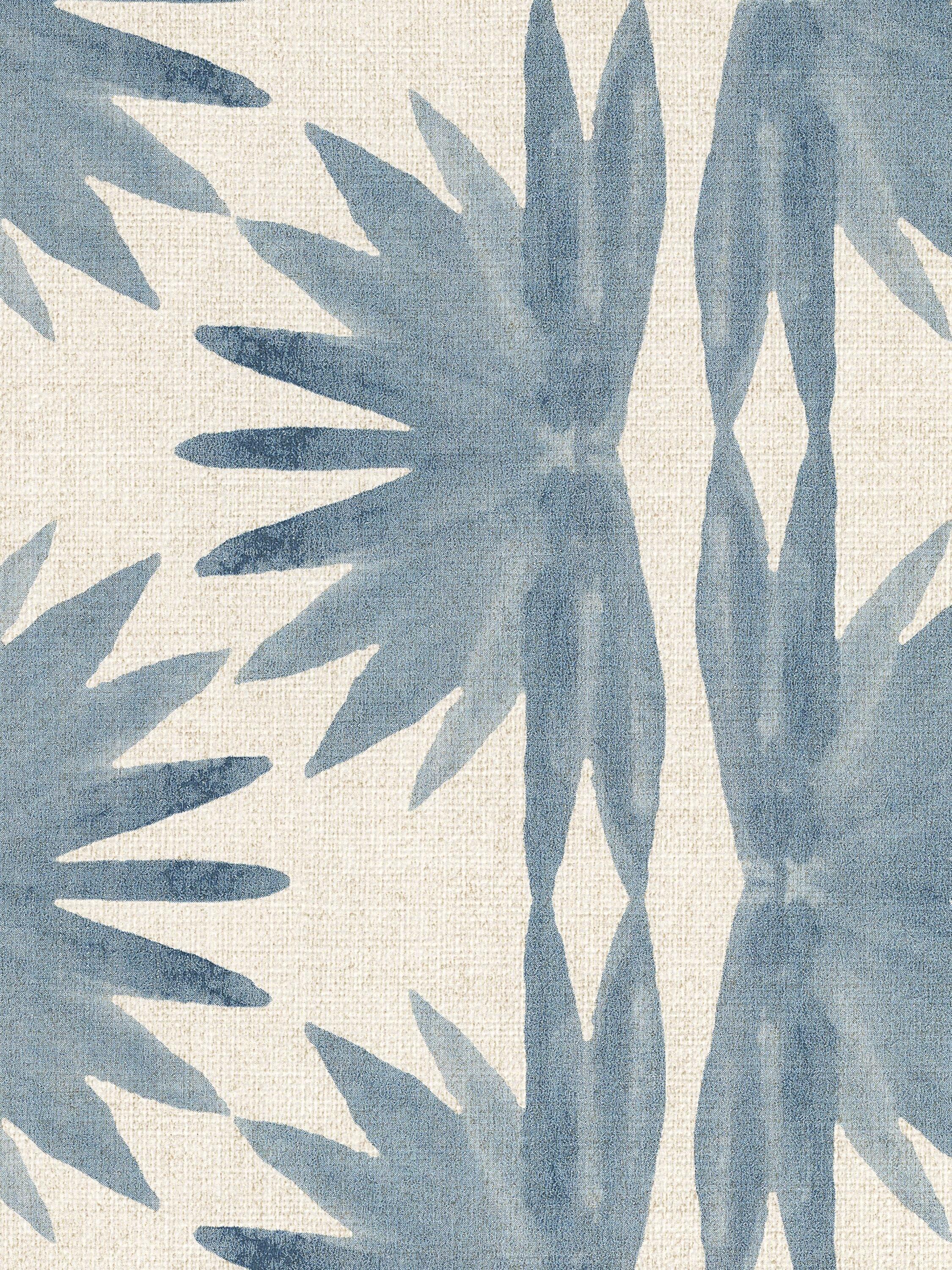 John Lewis Nyra Tapete Seeblau 10m Rolle (britische Marke)