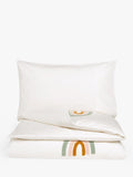 John Lewis rainbow tufted duvet cover set single, imported from the UK
