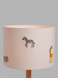 John Lewis embroidered safari lampshade 25cm - British product