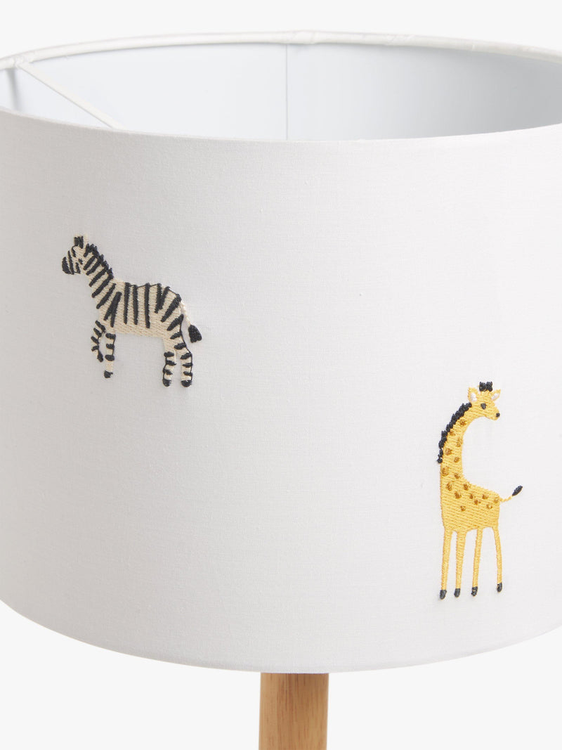 John Lewis embroidered safari lampshade 25cm - British product