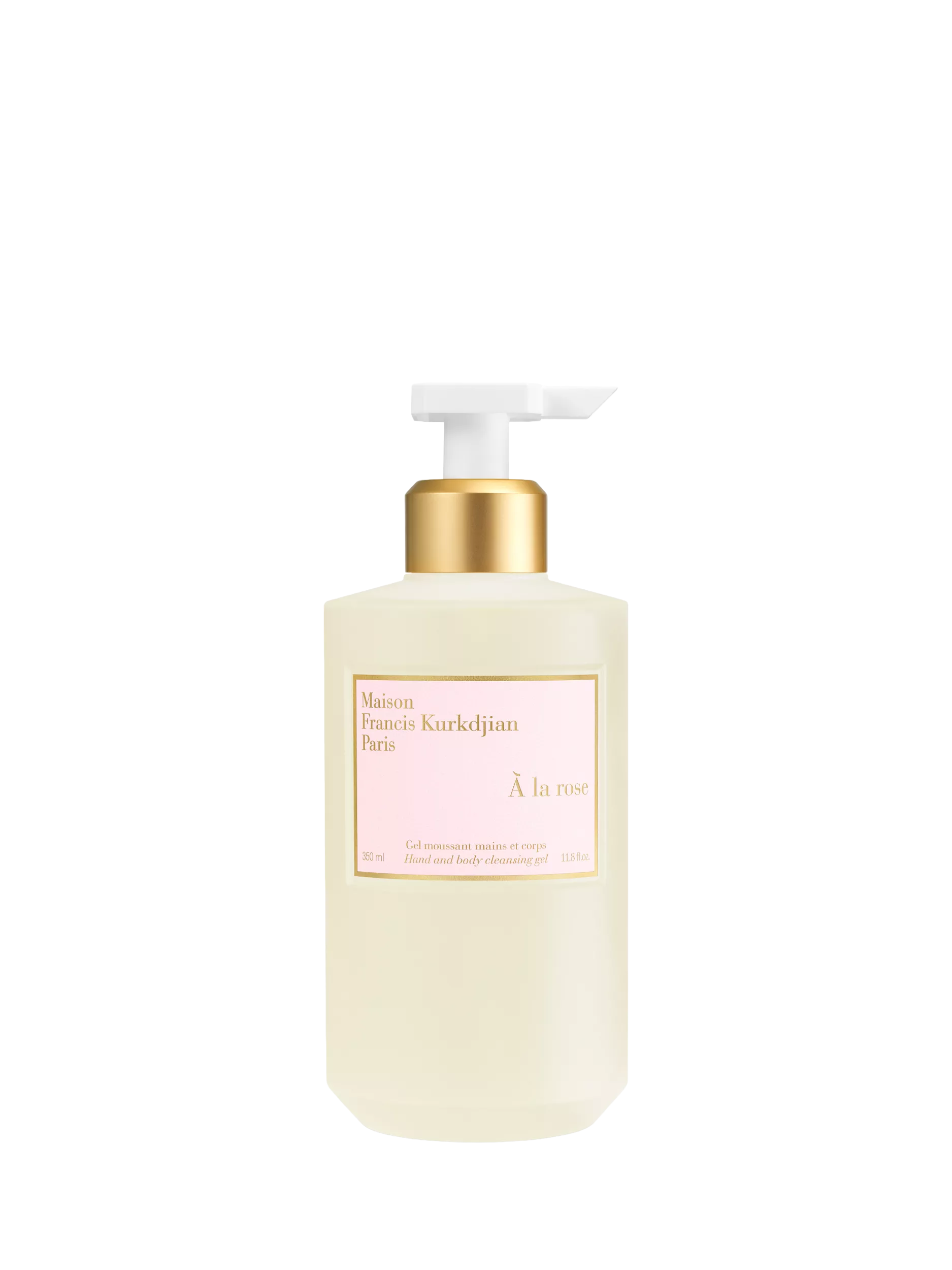 Maison Francis Kurkdjian À La Rose cleansing gel 350ml, imported from the UK