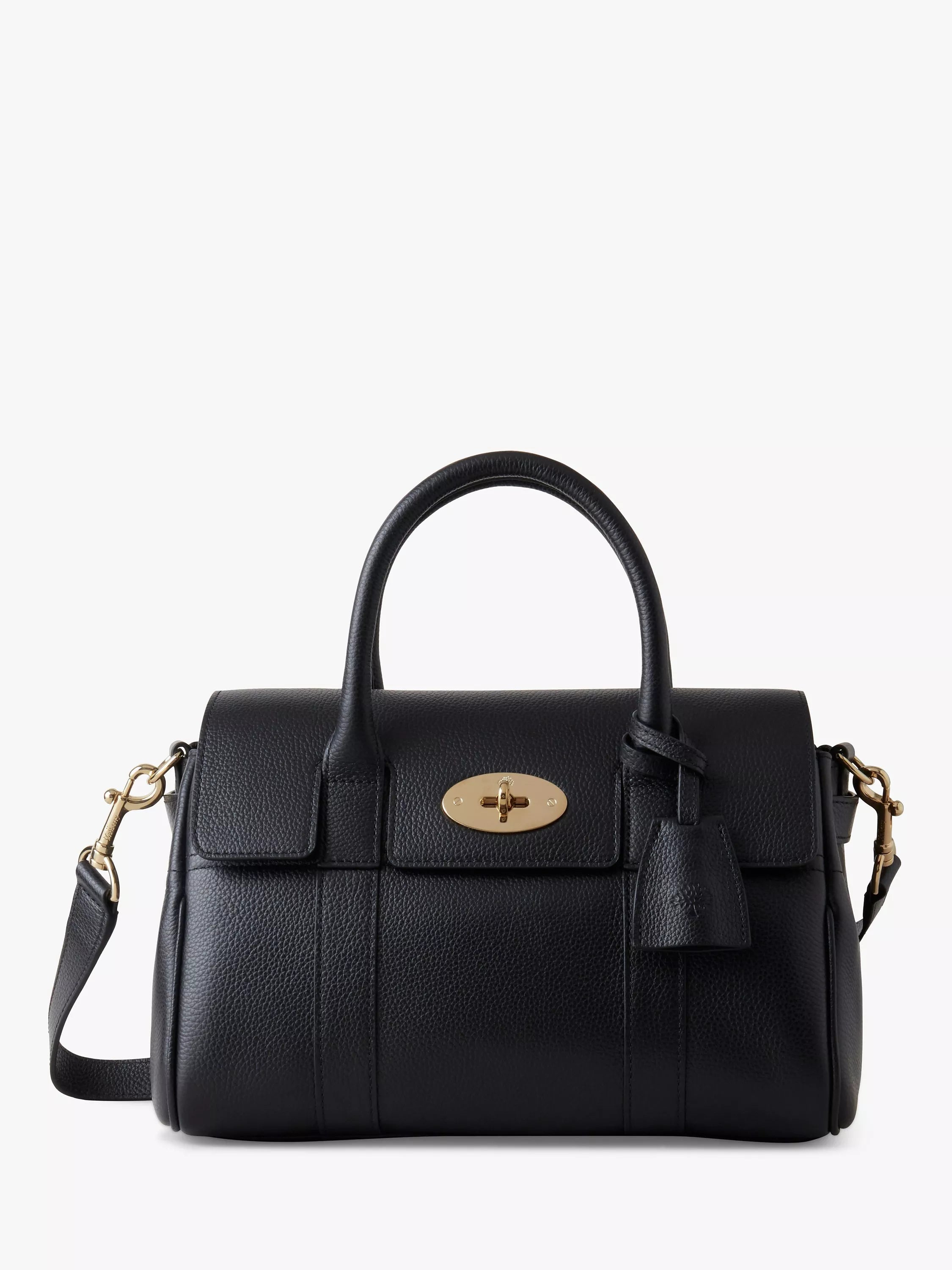 Mulberry Bayswater Liten Satchel i Klassisk Kornskinn