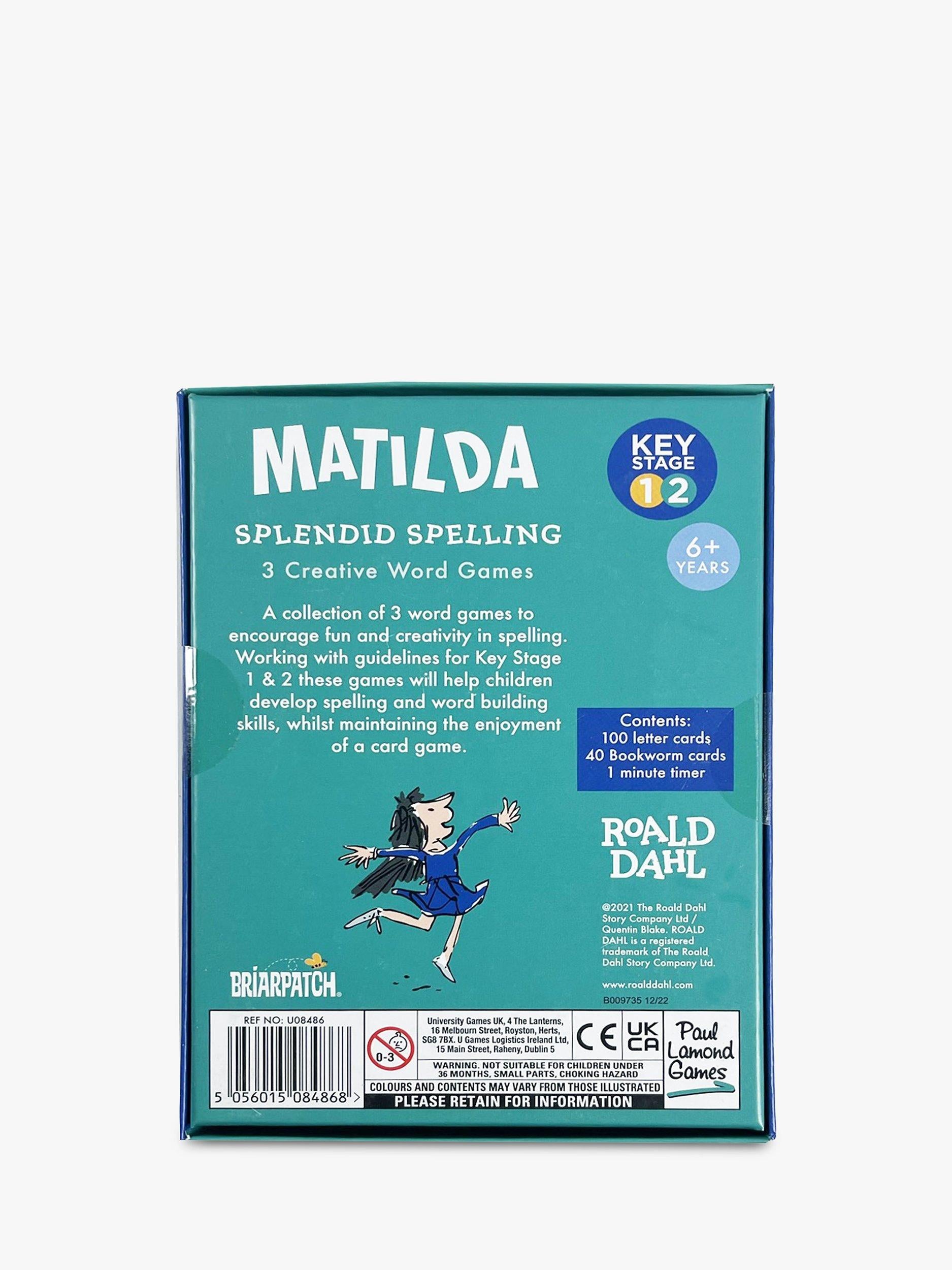 لعبة إملاء Roald Dahl Matilda - منتج بريطاني