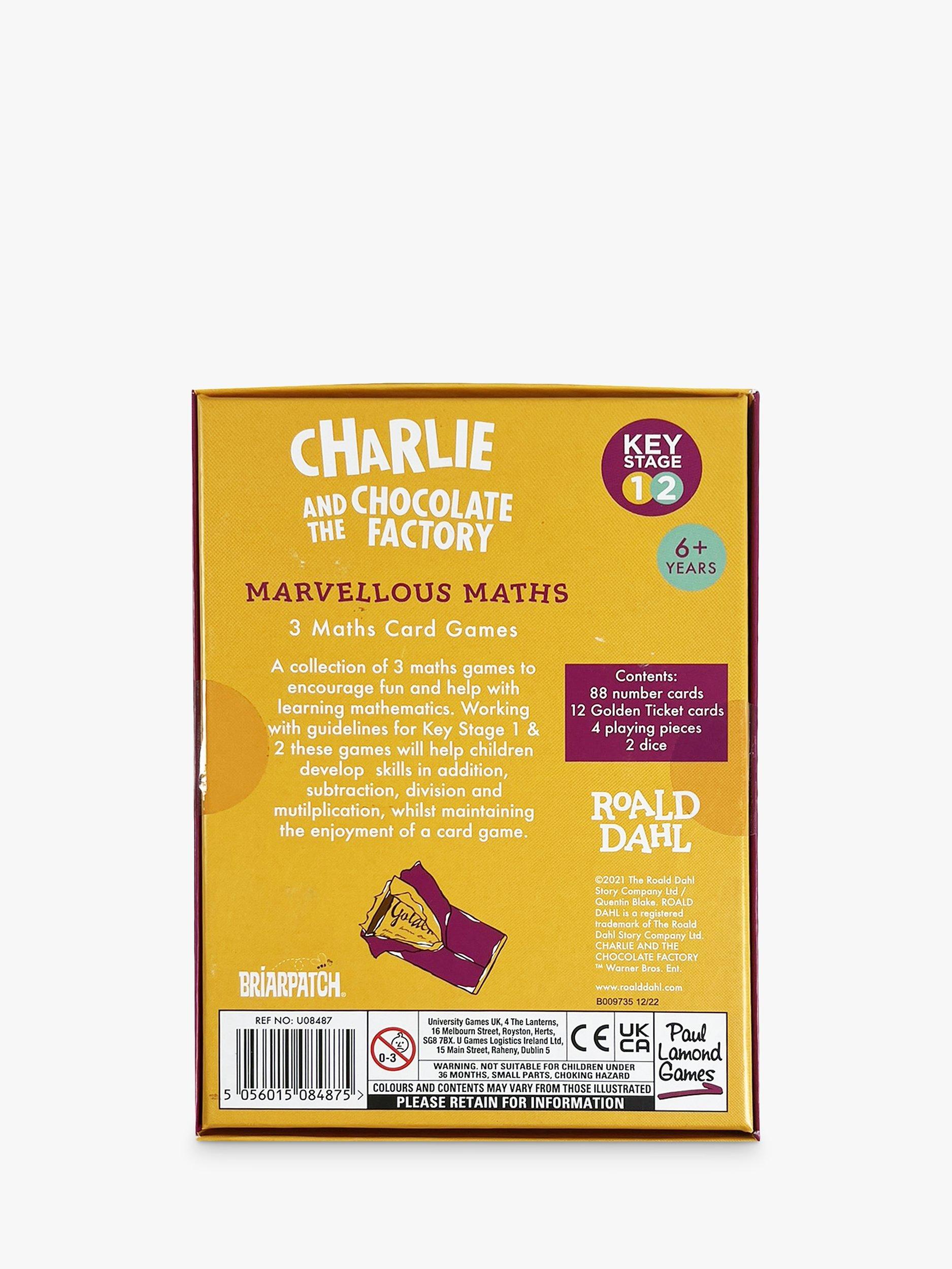 Roald Dahl Charlie und die Schokoladenfabrik Kartenspiel (britische Marke)