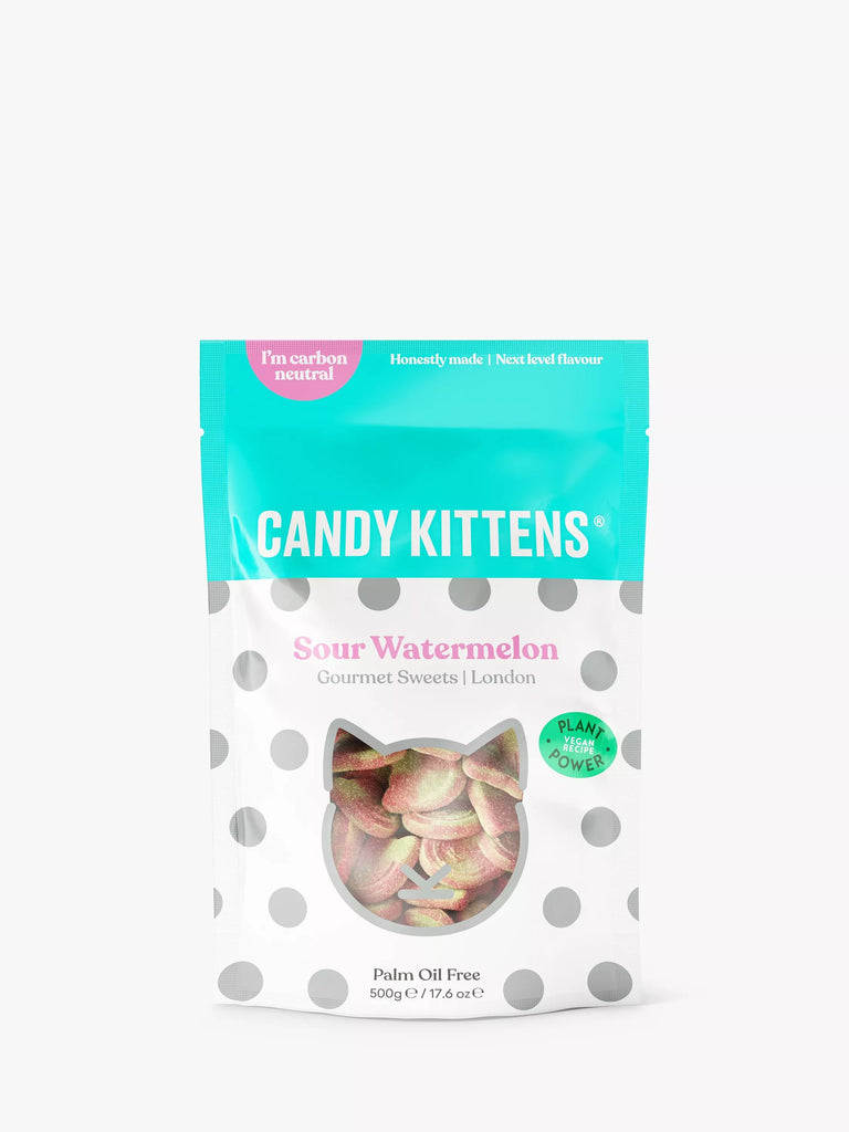 Candy Kittens Giant Pouch Sour Watermelon, 500g