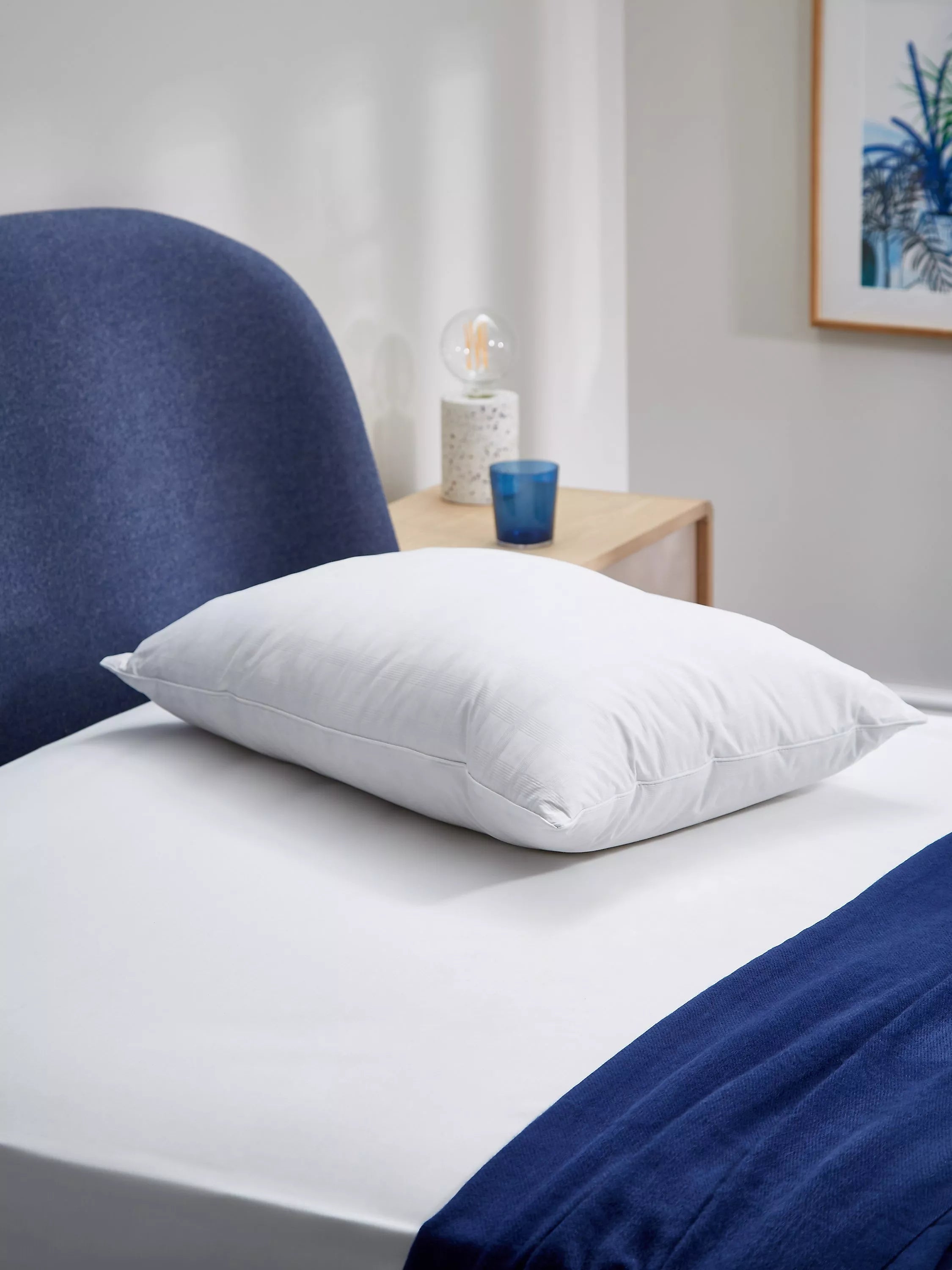 John Lewis soft duck down pillow standard size, UK version