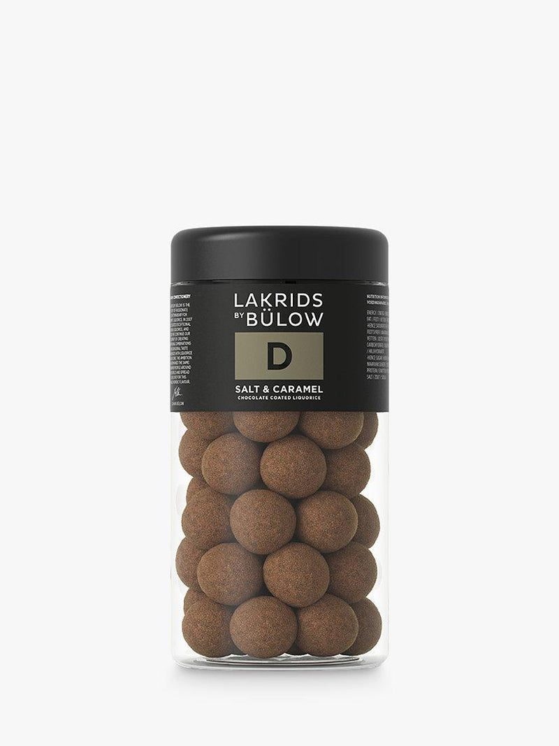 LAKRIDS BY BÜLOW Salt & Caramel Chocolate Coated Liquorice 295g, UK version