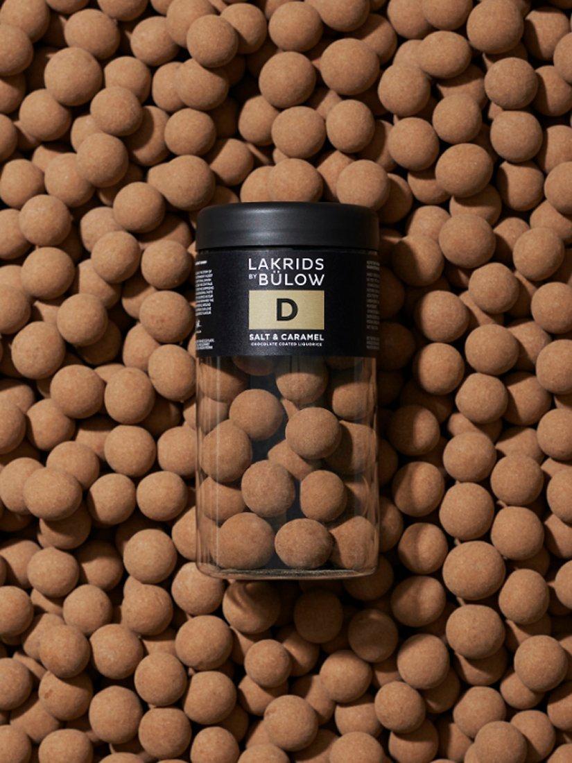 LAKRIDS BY BÜLOW Salt & Caramel Chocolate Coated Liquorice 295g, UK version