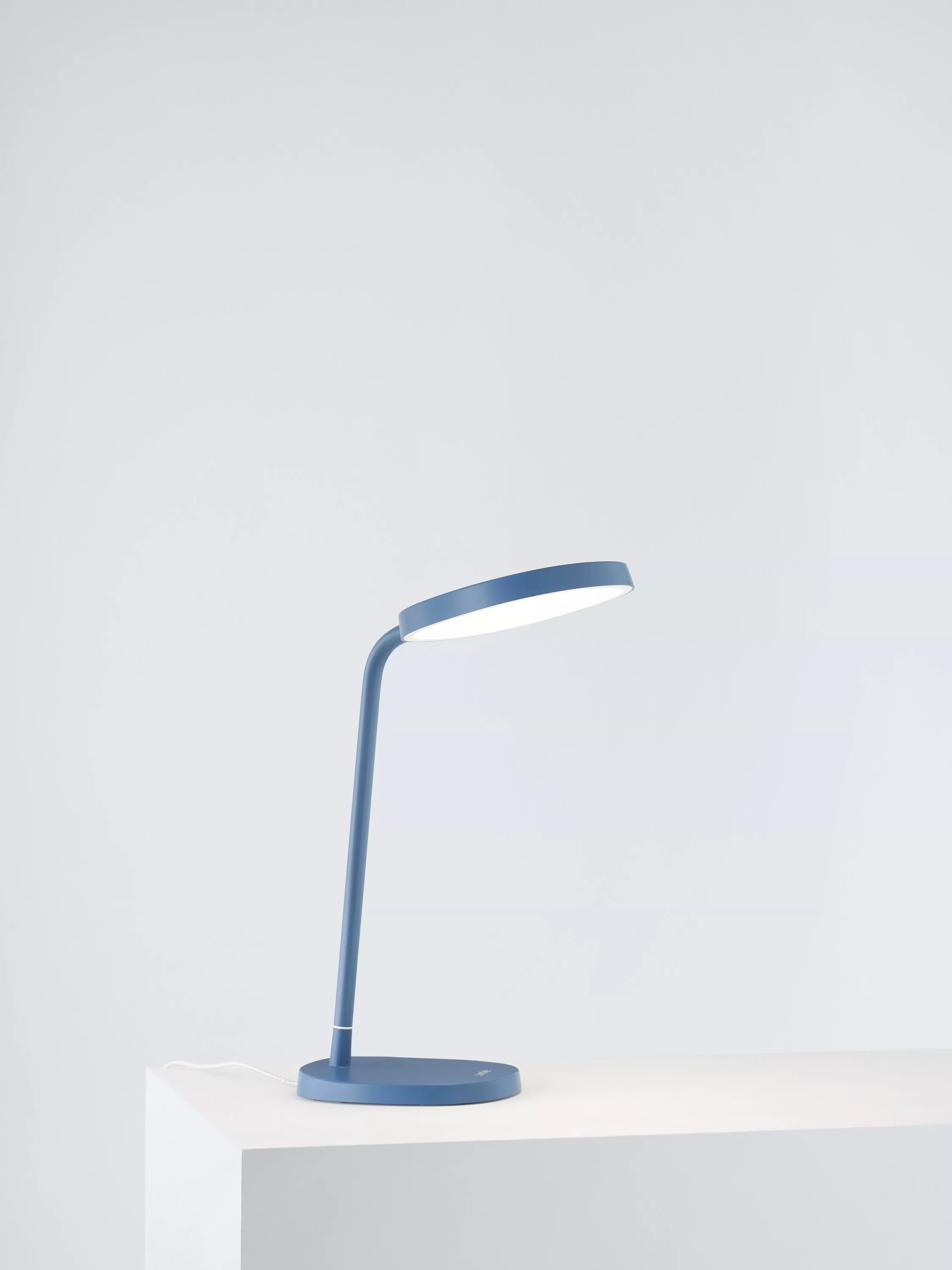 Lumie Task Bright Light Therapy Desk Lamp, Steel Blue
